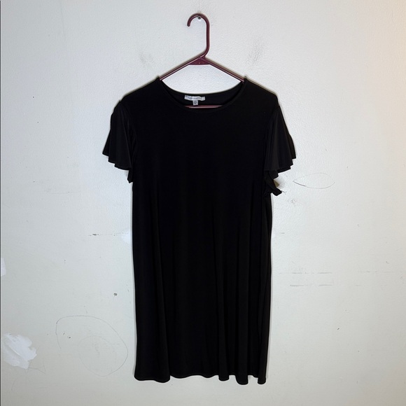 Tash & Sophie Split Ruffle Sleeve Sheath Style Scoop Neck Dress Size XL - Picture 1 of 6
